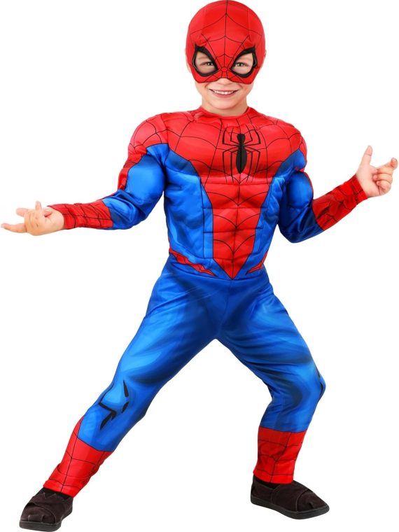 Marvel Spider-Man Toddler Costume Superhero Suit for Kids