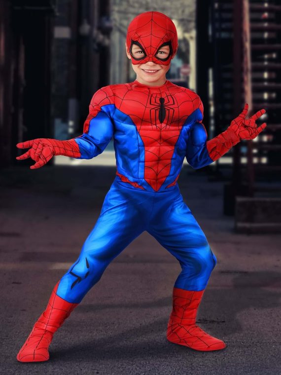 Marvel Spider-Man Toddler Costume Superhero Suit for Kids