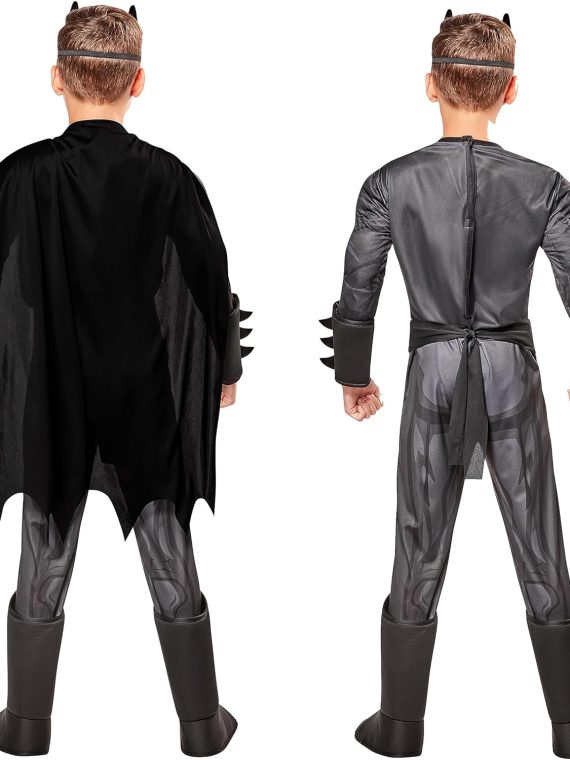 Classic Costume Boys DC Comics Deluxe Batman Costume